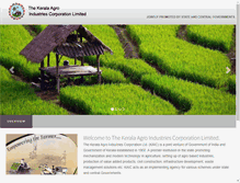 Tablet Screenshot of keralaagro.com